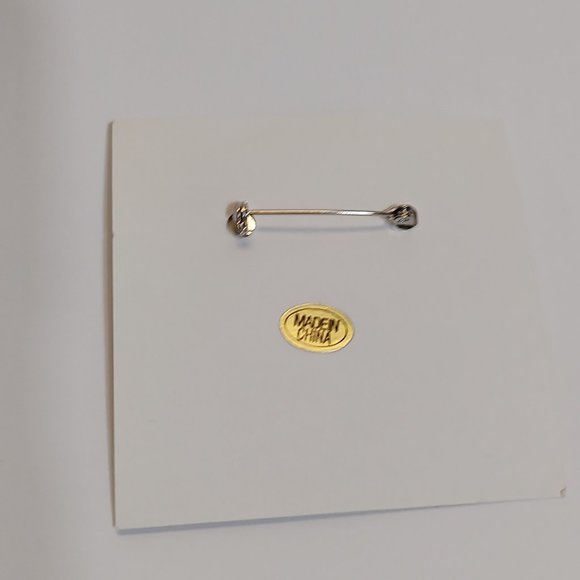 Sharon Bloom Halloween Pin - Jack O Lantern Pumpkin - Bethany Lowe Designs - Picture 2 of 2